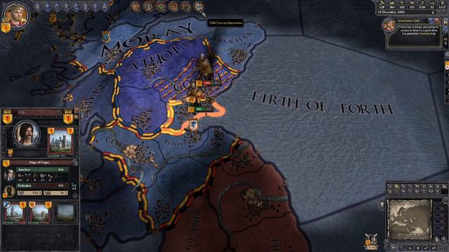 Crusader Kings II - Defender of the Holy Sepulchre #4 -Expanding French Scotland смотреть онлайн