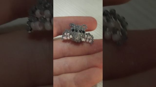 Кругляш летучая мышь из бисера мини амигуруми смотреть онлайн