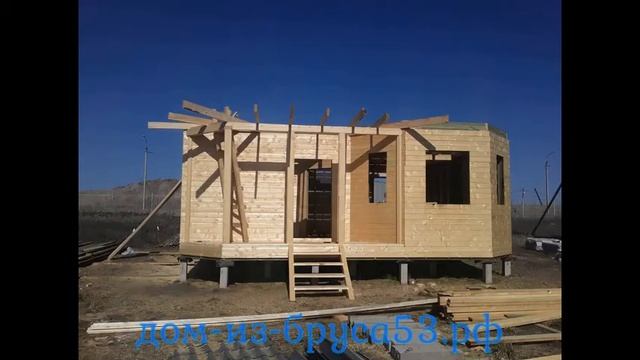 Каркасный дом в полтора этажа с эркером и кукушкой от компании Мой дом из Пестово. Отзыв заказчика смотреть онлайн