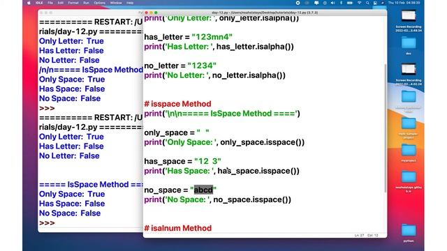 30 Days with Python - Day 12: String Methods Part 2 смотреть онлайн