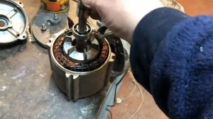 Меняем подшипник от электродвигателя.