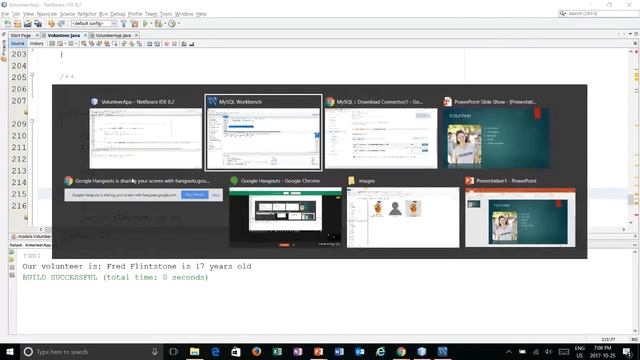 Volunteer App - connect to a MySQL database смотреть онлайн