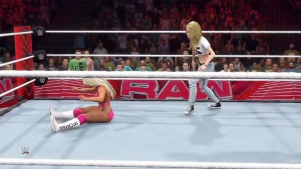 WWE Raw| Mandy Rose vs Jessa Rhodes WWE2K22