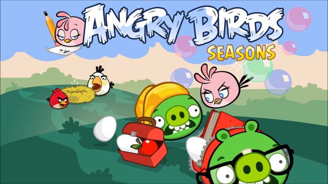 Angry Birds Seasons - Back to School Theme (+ Ambient) смотреть онлайн