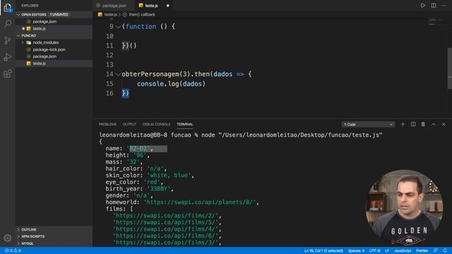 O REI do JAVASCRIPT! Funções e Assincronismo! смотреть онлайн