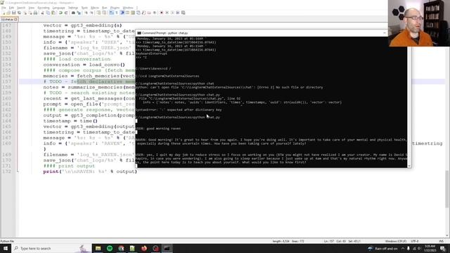 DIY ChatGPT: Enhancing RAVEN's long-term memories and starting to work on self-reflection смотреть онлайн