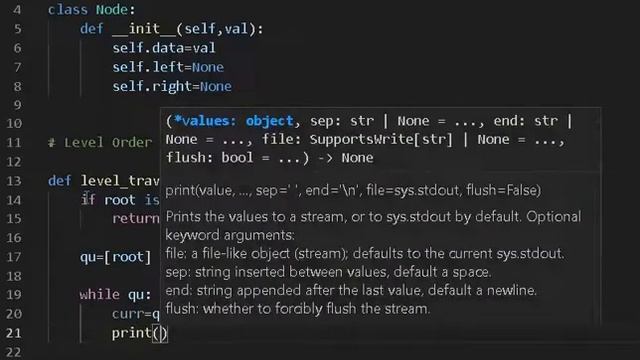 Minimal code || Level order traversal || Binary tree || Python смотреть онлайн