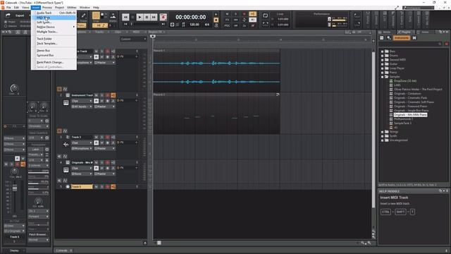 Cakewalk Tutorial | BandLab | The 4 Different Track Types смотреть онлайн