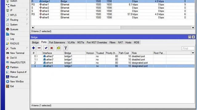Настройка VLAN на Mikrotik (tagged и untagged) смотреть онлайн