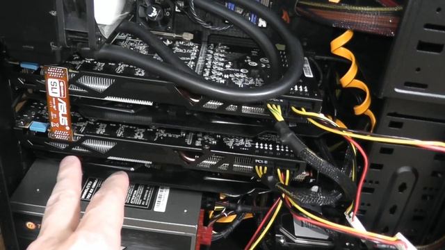 SLI связка видеокарт GIGABYTE NVIDIA GTX 780 OC смотреть онлайн