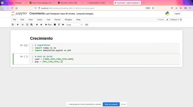 Python Zero 2 Hero (Finance & Data Science ) - Clase 8 - Crecimiento (Parte 1) смотреть онлайн