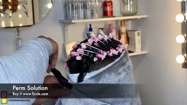 BEST PERM FOR LOOSE CURLS! смотреть онлайн