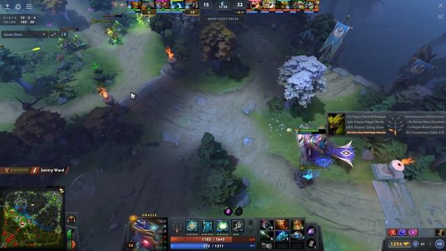 ORACLE mid lane TOPSON Gameplay смотреть онлайн