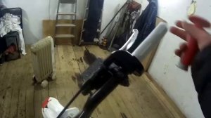 Как поменять грипсы на питбайке