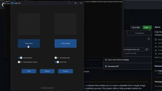 Deepfake from Only 1 Image | Roop Tutorial смотреть онлайн