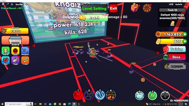 ROBLOX~First time playing-Anime training master-game, hatched Itachi and defeated all opponents. смотреть онлайн