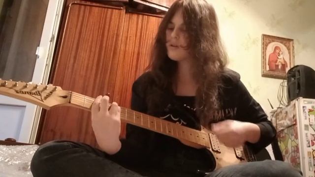 Король и Шут - Танец злобного гения cover на электрогитаре | Firfy смотреть онлайн