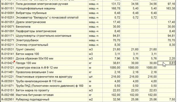 Строительные материалы. Расчёт для снабжения и учёт на объекте. смотреть онлайн