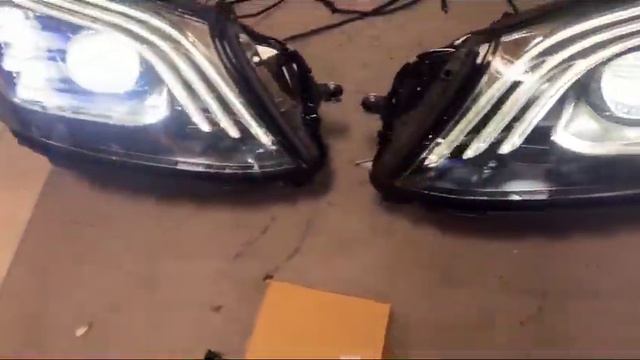 facelift Headlights for Mercedes-Benz s-class W222 @Taraautoparts #sclass #headlight +918881822121 смотреть онлайн