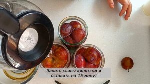 Сливы в Сиропе на Зиму Рецепт без стерилизации