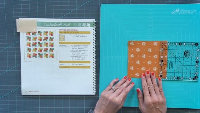 Sew With Me: How To Sew The Snickerdoodle Quilt Block From The Perfect 5 Quilt Book!