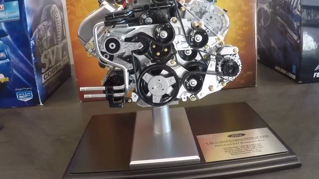 1/4 Scale Mustang Cobra Engine Models Terminator & Aluminator смотреть онлайн
