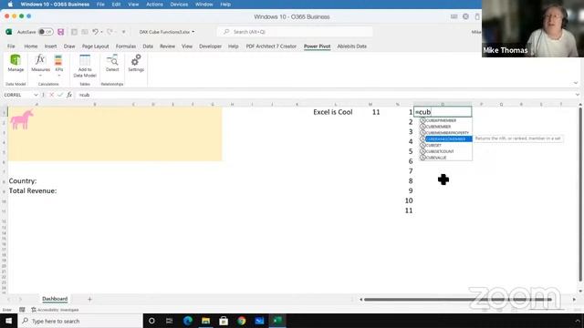 Cube Functions in Excel | Mike Thomas смотреть онлайн
