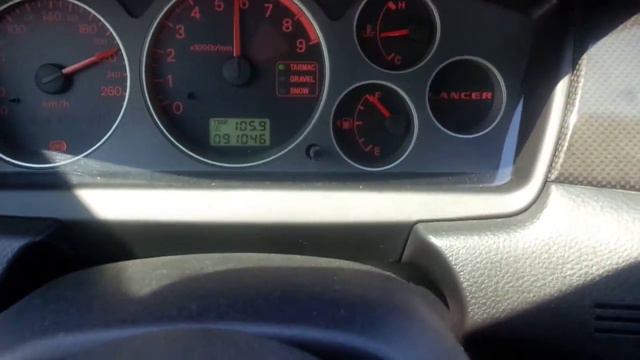 Mitsubishi Lancer Evo 9 GSR -Stock- Acceleration And Top Speed