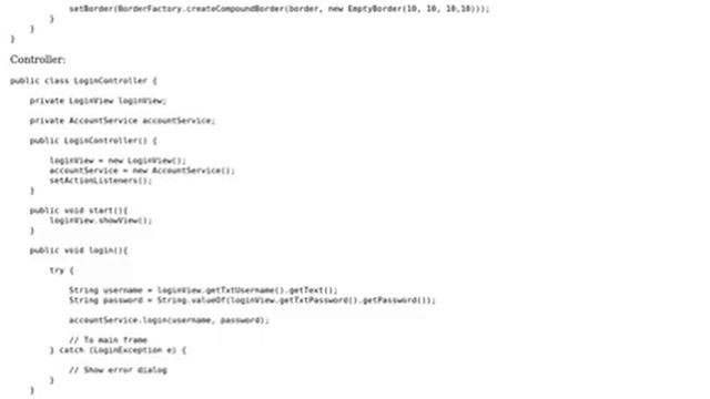 Code Review: Implementation of MVC in a Java Swing app смотреть онлайн