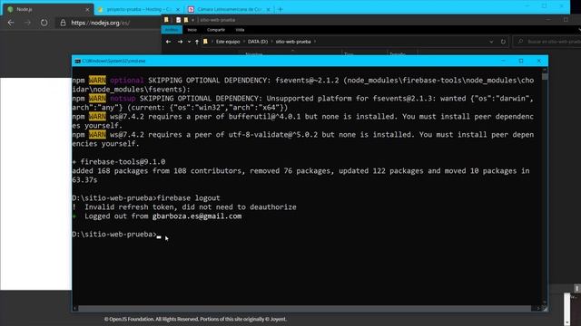 Firebase | 1. Crear un Proyecto y subir nuestro sitio web | Parte 1 смотреть онлайн