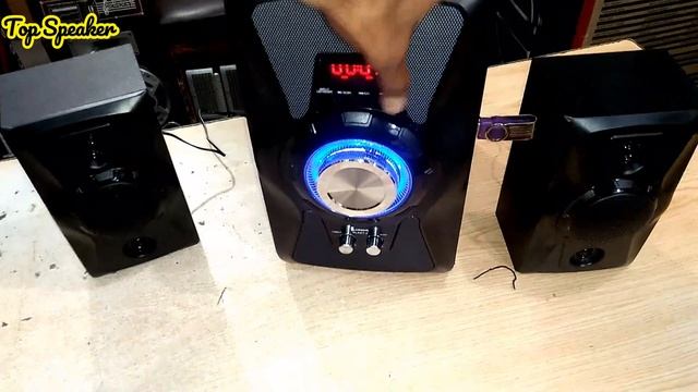 5.25 Blast 2 Subwoofer 2.1 Multimedia Speaker Bass test смотреть онлайн