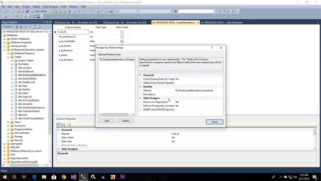 Create Relationships Between Tables in SQL SERVER 2012 | By SYED I.T SOLUTIONS © | Urdu смотреть онлайн