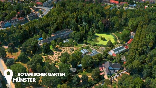 Entdecken Sie Münster in 3D vom Himmel aus. Münster, NRW, Deutschland (Flyover) смотреть онлайн
