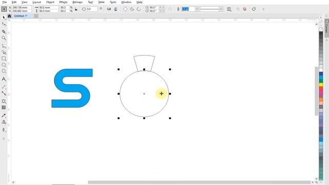 How to design 3d swirl border design in coreldraw | Fit Object to Path in Coreldraw | Maya Graphics смотреть онлайн