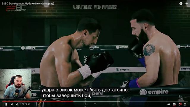 ГЕЙМПЛЕЙ НОВОГО БОКСА 2022! ПРЯМОЙ КОНКУРЕНТ UFC 5? | РЕАКЦИЯ НА НОВЫЙ ESBC БОКС смотреть онлайн