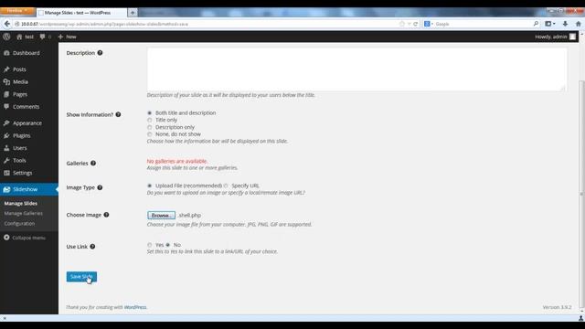 Wordpress Slideshow Gallery 1.4.5+1.4.6 Shell Upload Vulnerability смотреть онлайн