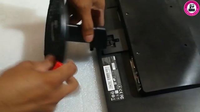 How to remove stand from AOC monitor (E2270SWDN).#aoc #fixed #monitor #based #lcd смотреть онлайн