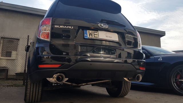 SUBARU FORESTER III SH 2.5 TURBO & WYDECH EL-TEC EXHAUST AUSPUFF смотреть онлайн