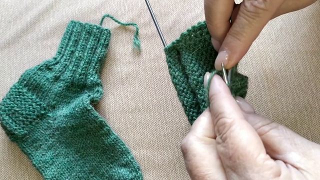 #МК Вяжем _вместе _носки.Носки на ребенка 8-9 лет смотреть онлайн