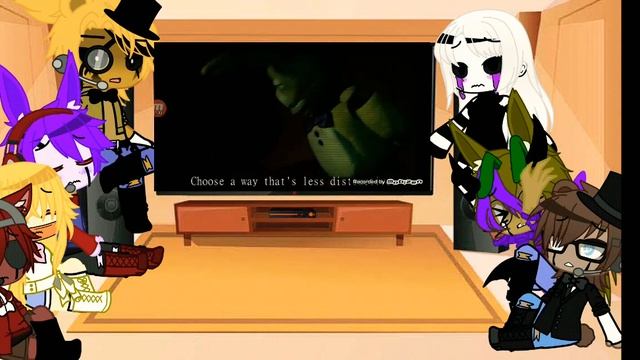 || FNAF 1 + GlitchTrap + Puppet Reacts To 