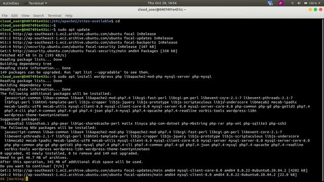 Install Apache on Ubuntu 20.04 and WordPress on Ubuntu (update 2020) смотреть онлайн