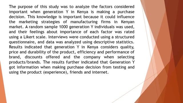 An Analysis of Purchase Behavior of Generation Y in Kenya IJBEM 27 169 183 смотреть онлайн