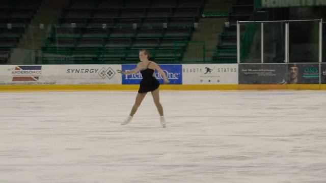 Grace Matvick - Excel Novice FS “Black Diamond” - 2021 Braemar Competition смотреть онлайн