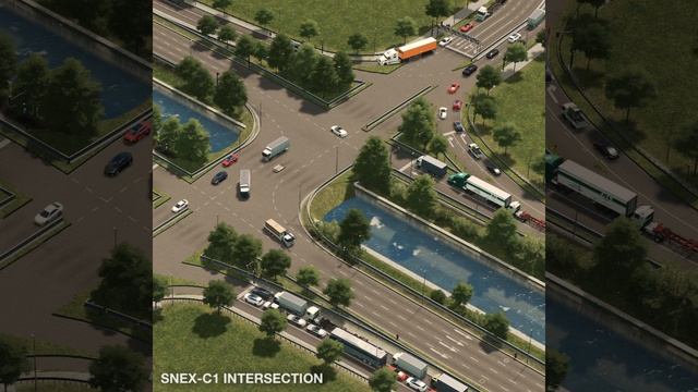 Traffic Flow along the SNEX-C1 Intersection | Cities Skylines (Philippines) Magayon #shorts смотреть онлайн