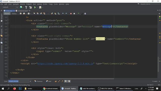 How to send the Bulk sms Using Clicktell SMS API смотреть онлайн