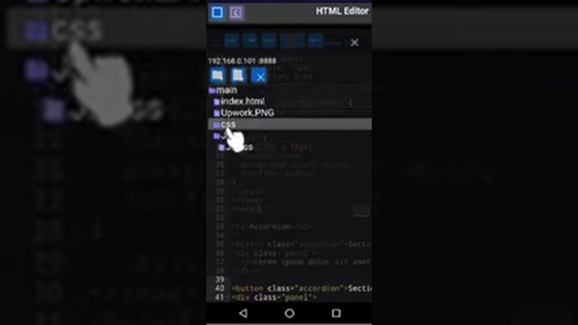 Android HTML Editor - MIR: HTML Editor with Local Host смотреть онлайн