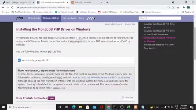 Connection mongoDB with php 8 | mongodb php connection | MongoDB with PHP | php@RockingSupport смотреть онлайн