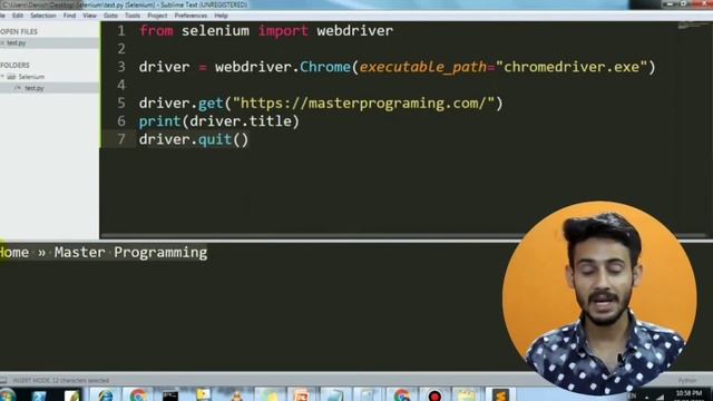 Python Selenium Web Driver Commands – Selenium Tutorial In Hindi #2 смотреть онлайн