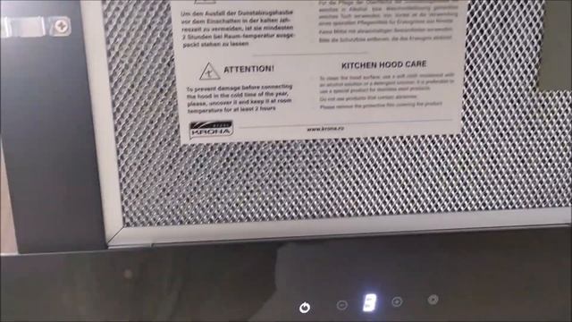 Вытяжка Krona Alva 600 Black sensor смотреть онлайн