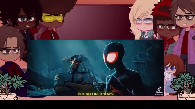 SPIDER-MAN INTO THE SPIDER-VERSE REACT TO THE SPOT//1/2//GCRV смотреть онлайн